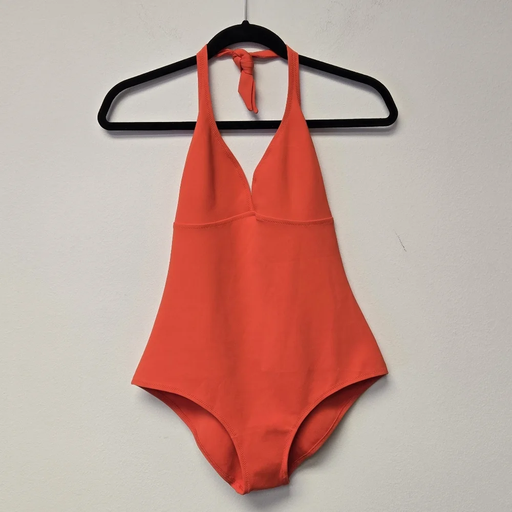 Vilebrequin Solid Water Fames One Piece Swimsuit NEFLE L